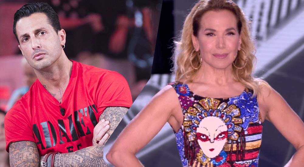 Barbara dUrso e Fabrizio Corona