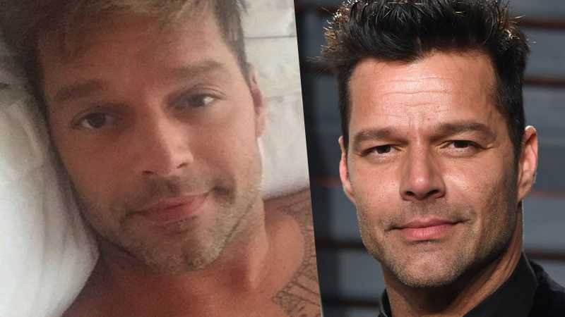 ricky martin las vegas shower