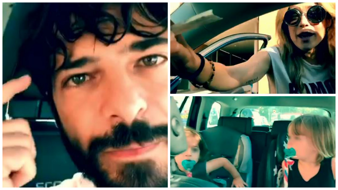 Marco-Bocci-e-Laura-Chiatti-con-i-figli-Foto-