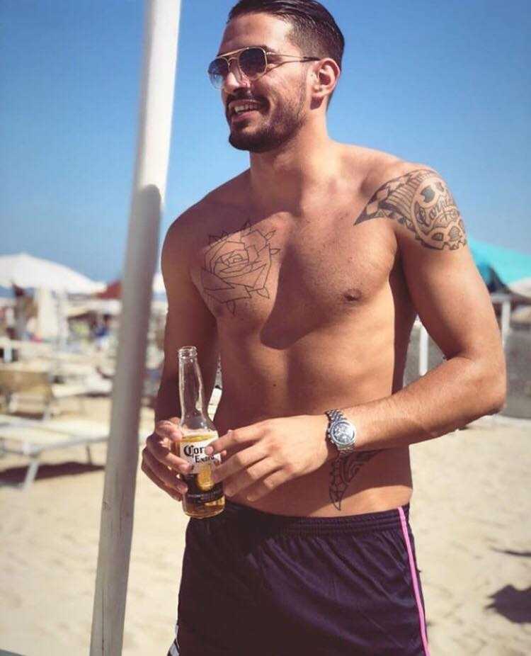 Pietro Tartaglione costume fisico