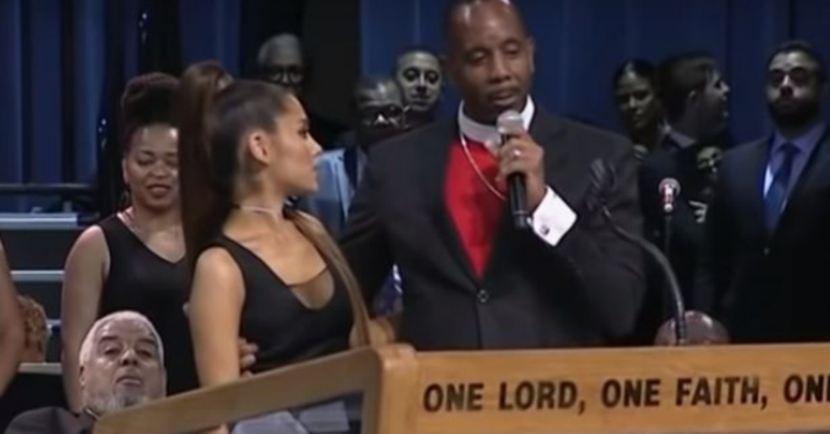 Arutha-franklin-funerale-ariana-grande-charles-ellis