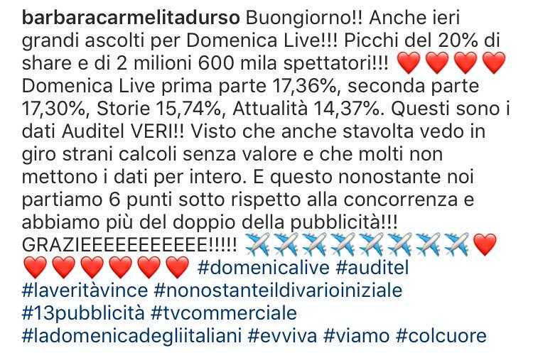 mara-venier-barbara-durso-litigio-auditel-share-domenica mara-venier-barbara-durso-litigio-auditel-share-domenica
