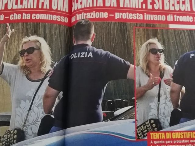 tina-cipollari-multa-polizia-uomini-e-donne