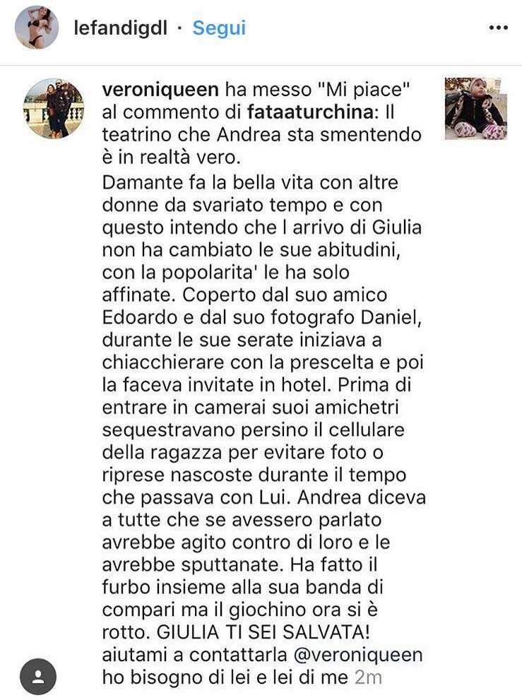 giulia-de-lellis-tradimento-corna-andrea-damante giulia-de-lellis-tradimento-corna-andrea-damante