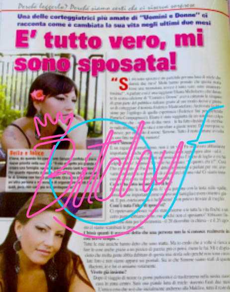 eliana michelazzo sposata