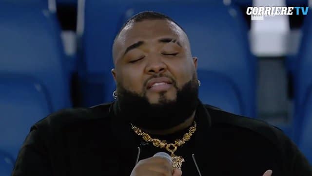 sergio sylvestre si blocca in diretta durante linno ditalia ha dimenticato le parole polemica e spiegazione ero emozionato 5eebcc682e410