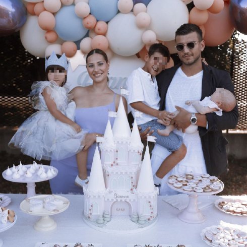 Beatrice Valli e Marco Fantini, festa di compleanno a tema Frozen per i 3 anni della figlia Bianca