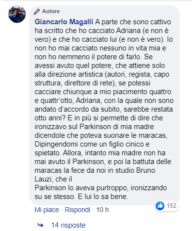 post di Giancarlo Magalli-2 post di Giancarlo Magalli-2