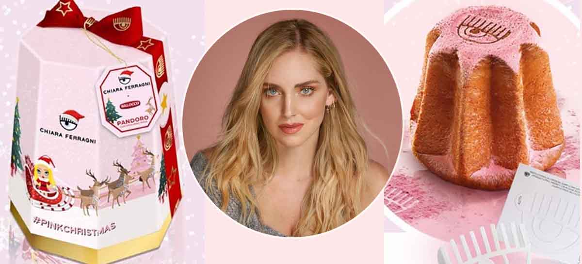 pink christmas pandoro chiara ferragni