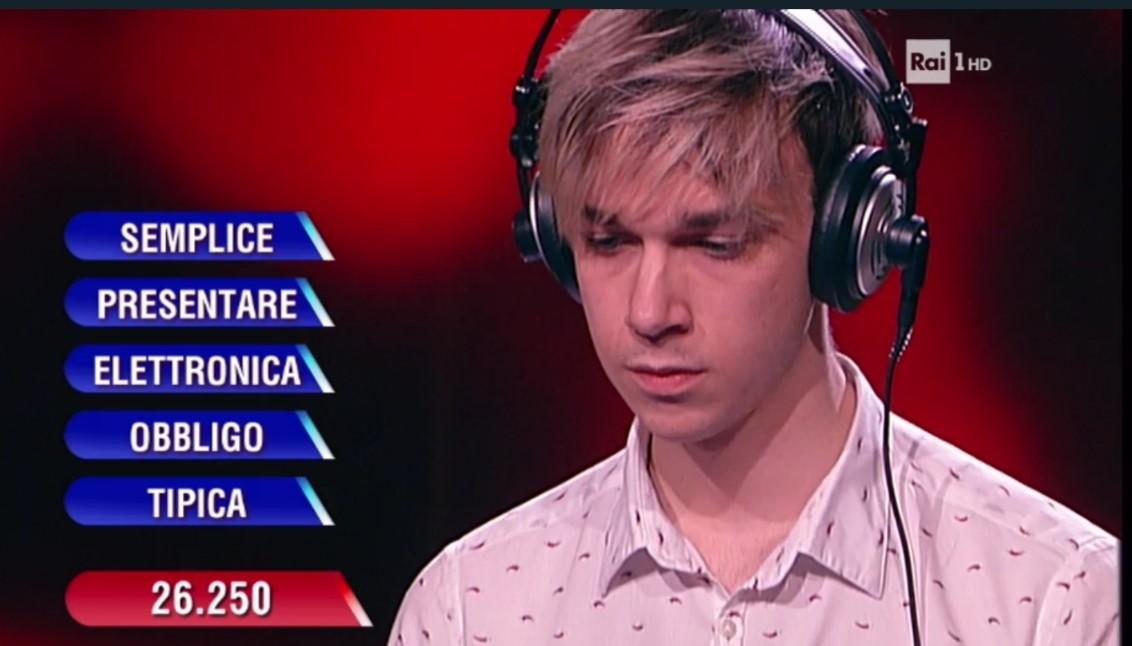 andrea saccone campione dell eredita su rai 1