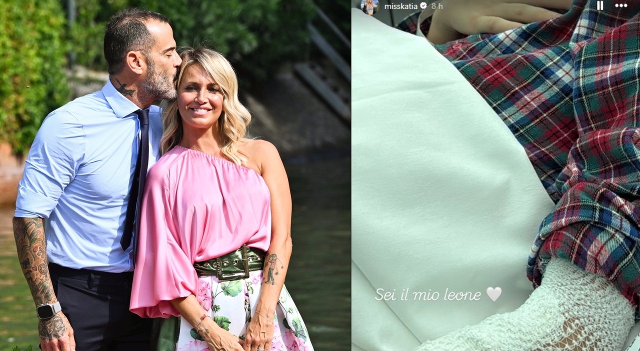 katia pedrotti figlio ricoverato