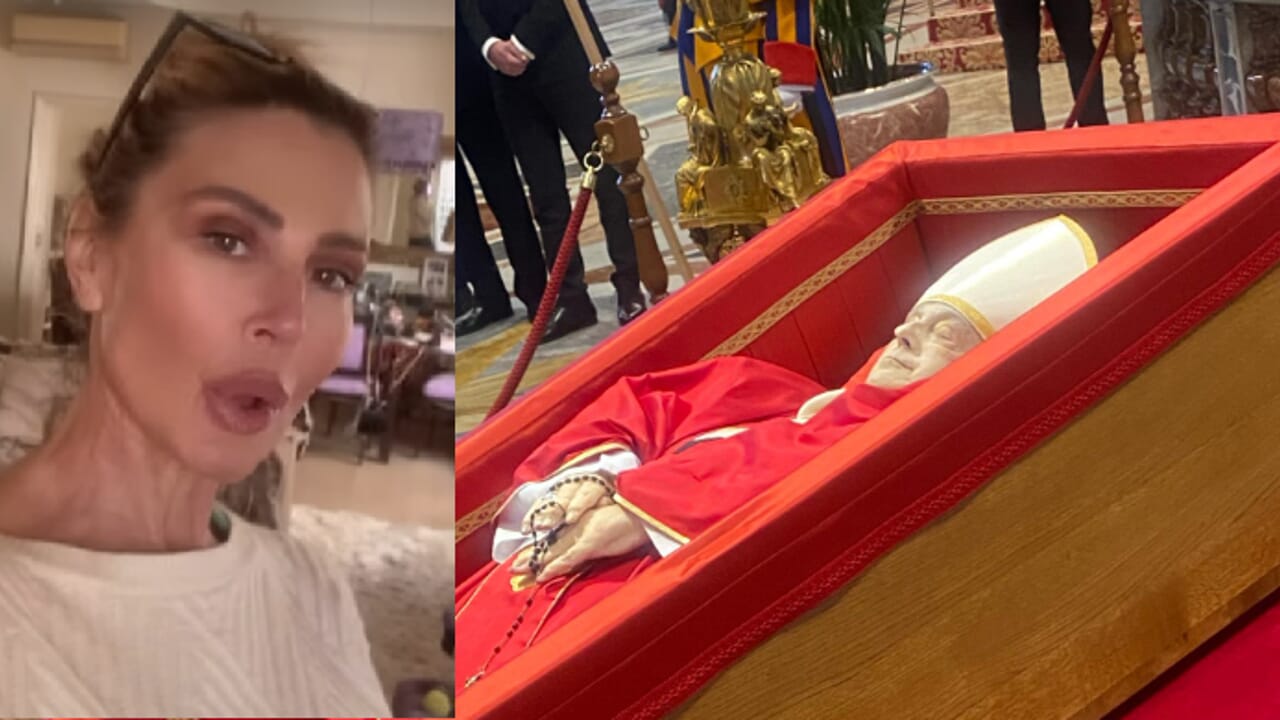 Nathaly caldonazzo papa francesco