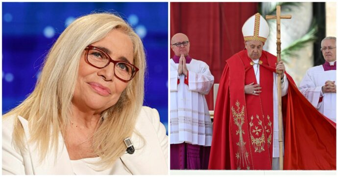 papa francesco morto mara venier