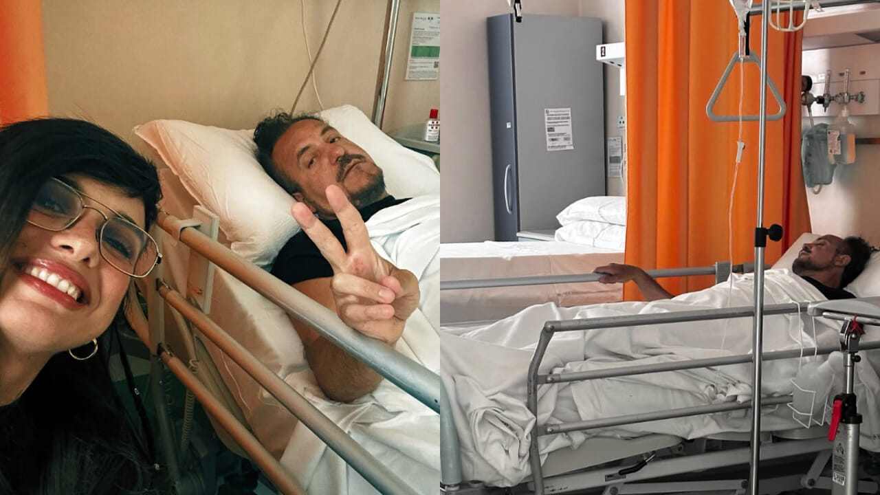 Dolcenera e il compagno Gigi Campanile