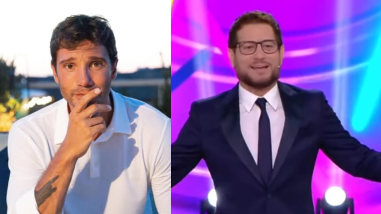 Enrico Papi e Stefano De Martino