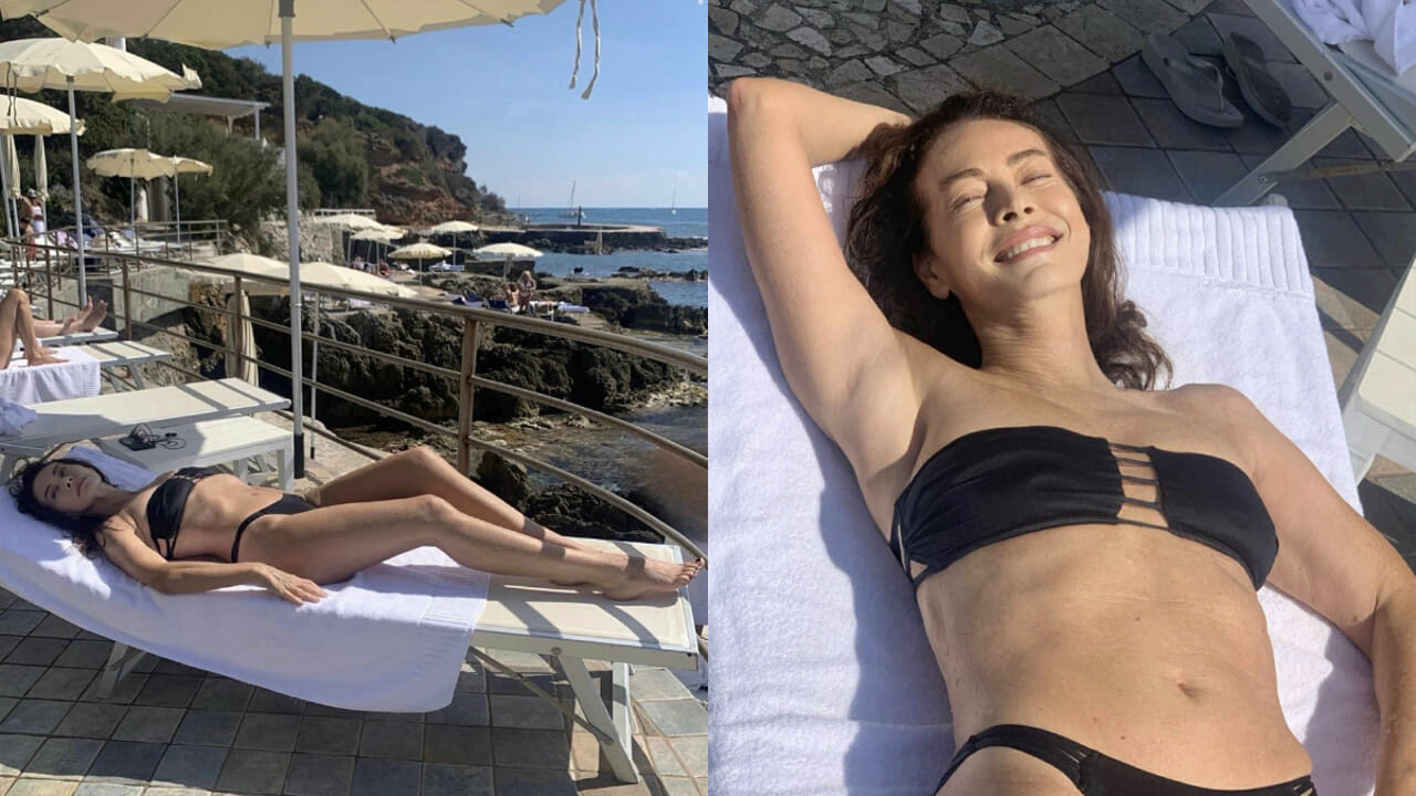 Elena Sofia Ricci senza trucco