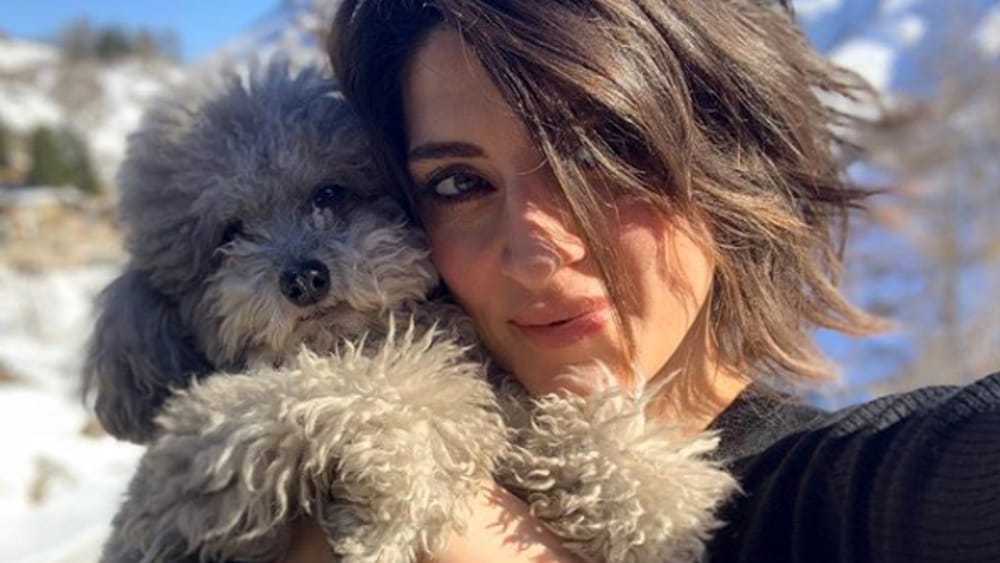 Elisa Isoardi barboncino