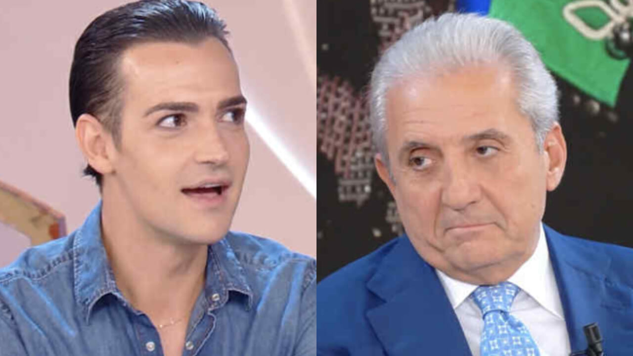 Valerio Scanu e il Prof. Lorenzetti