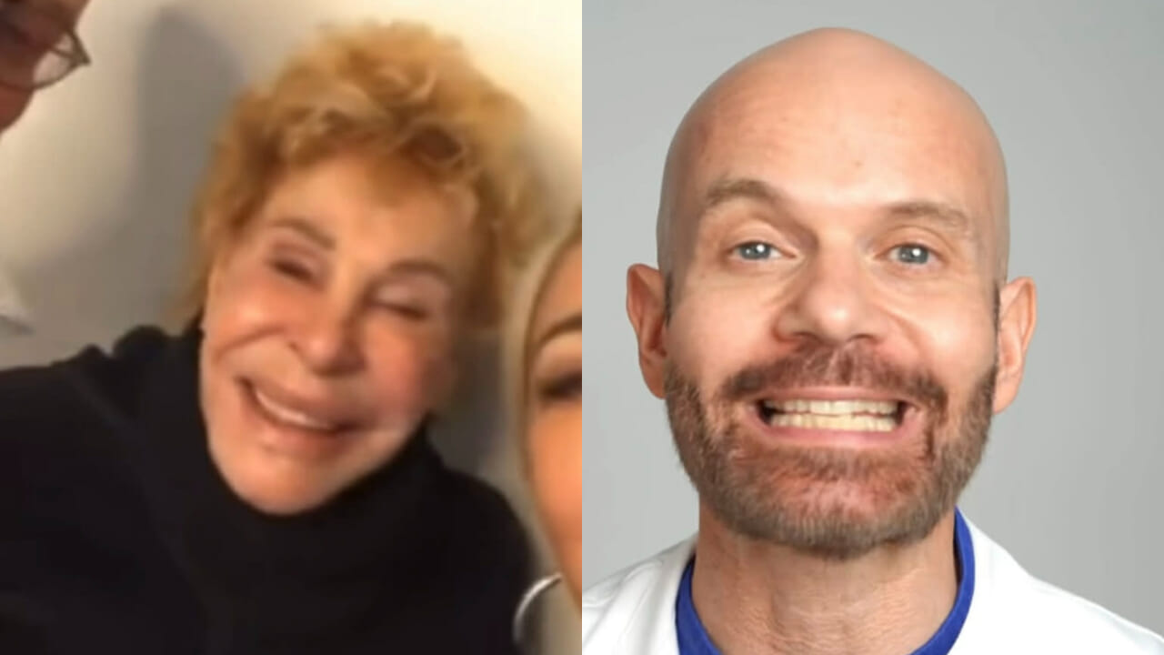 Ornella Vanoni e il Dott. Bonaccorso