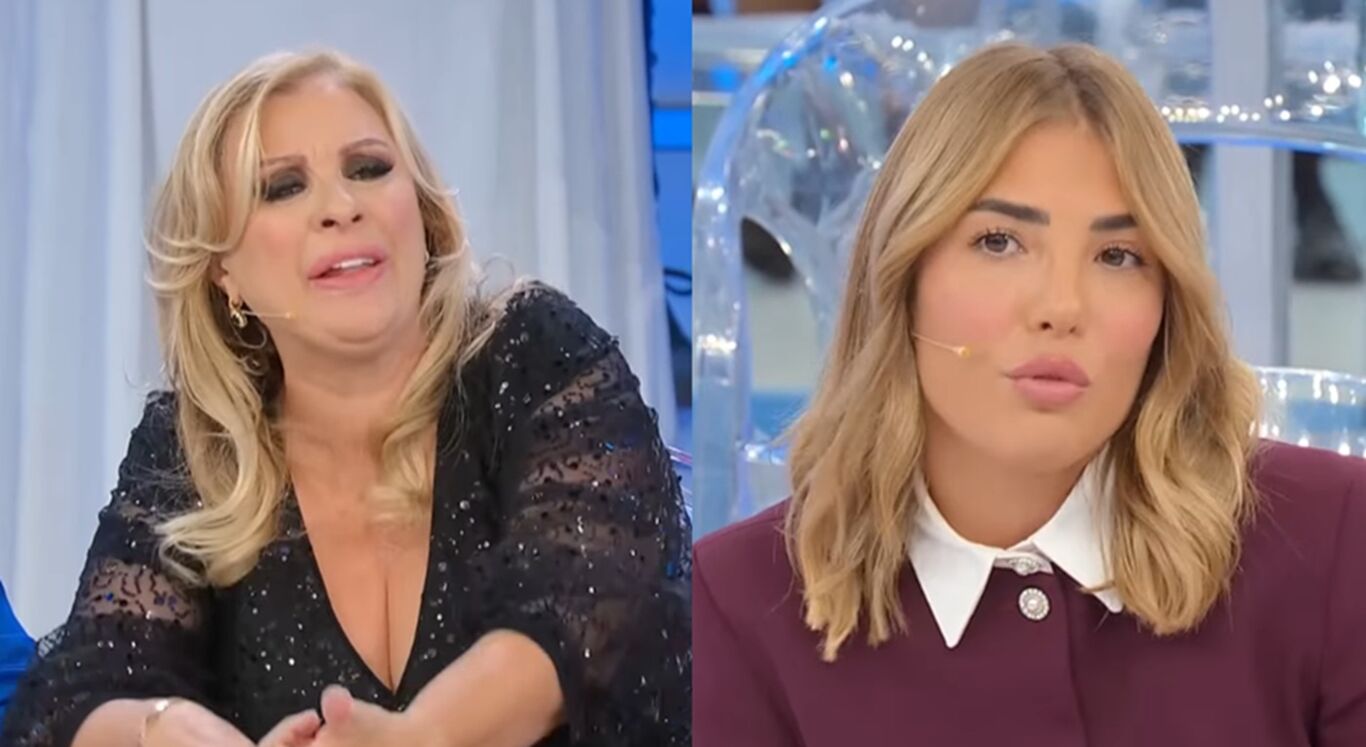 uomini e donne tina cipollari contro martina