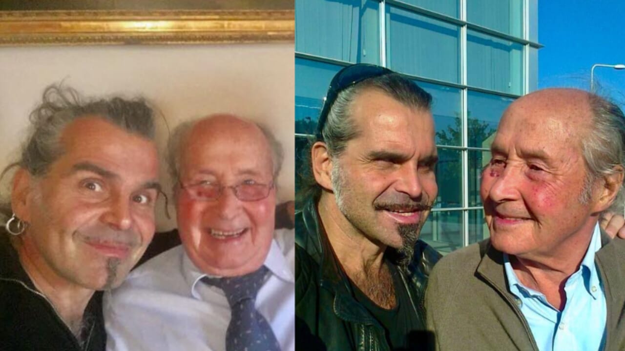 Piero Pelù e il padre Giovanni