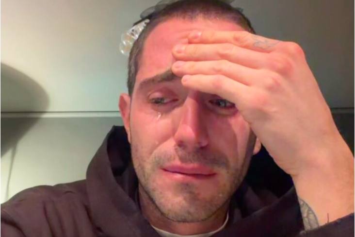 Tommaso Zorzi lacrime