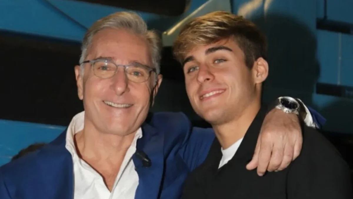 Paolo Bonolis e Davide Bonolis