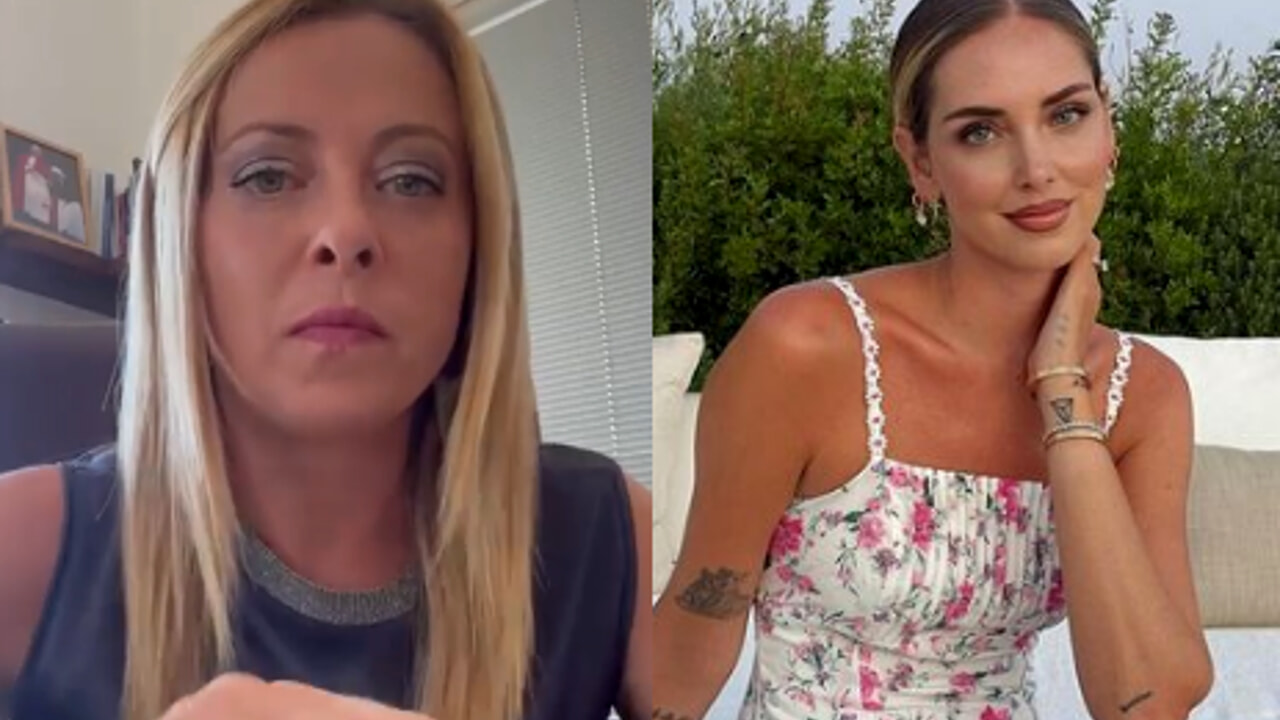 chiara ferragni giorgia meloni