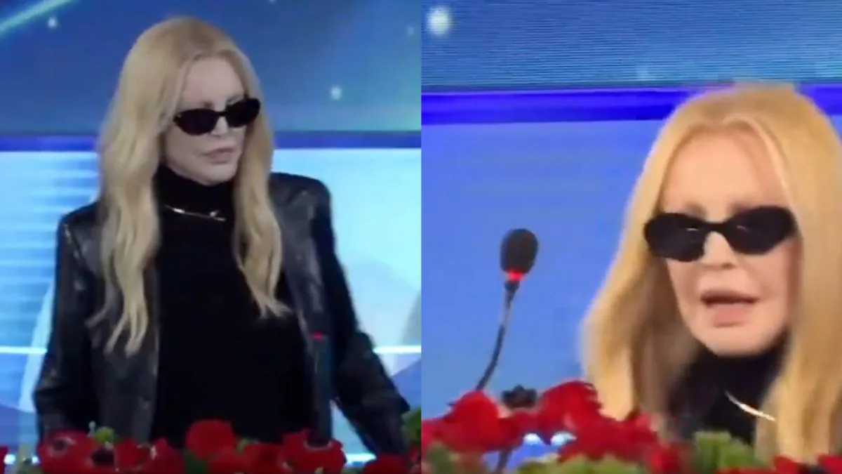 patty pravo sanremo caduta