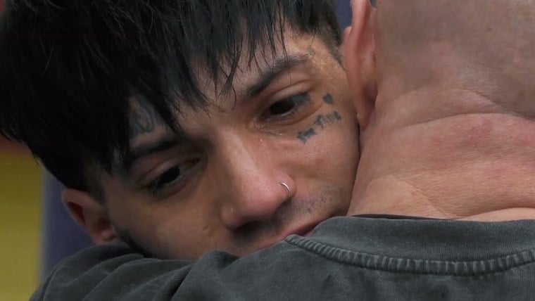 grande fratello vip gionnyscandal lacrime